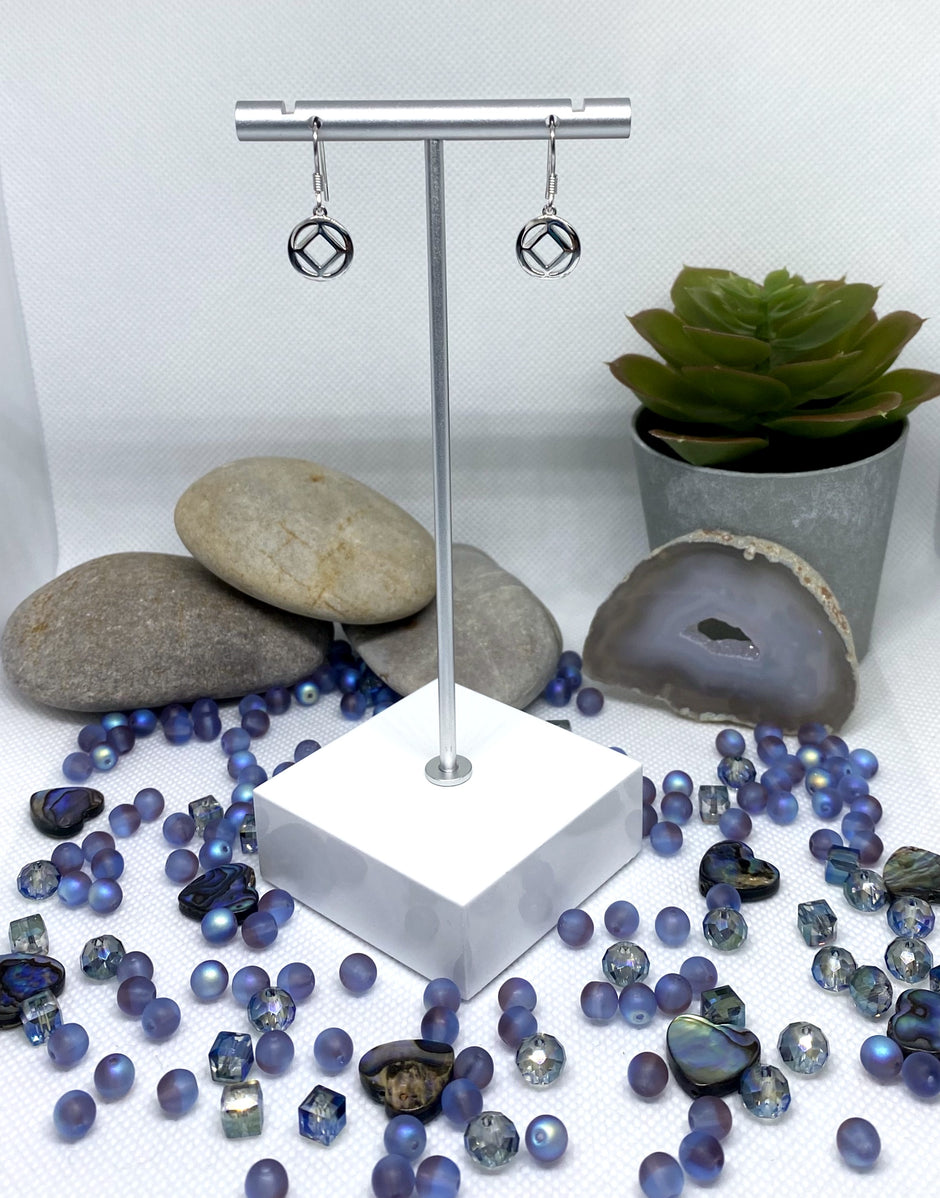 Small NA Service Symbol Earrings NAE-02 image 1