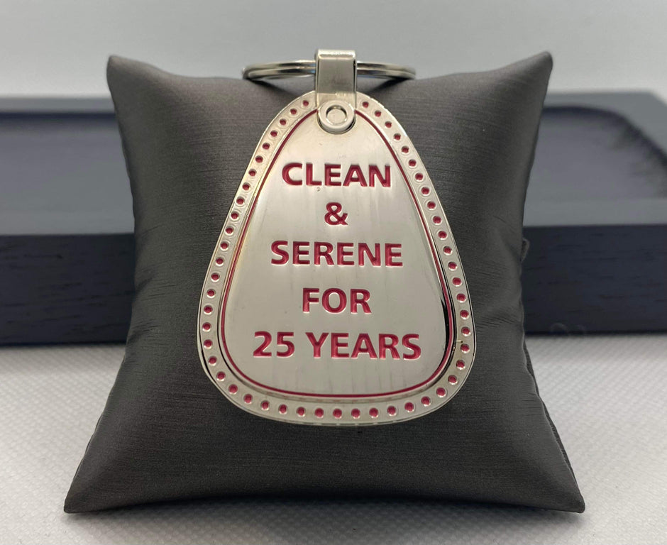 NA Large Medal Key Tag 25 Years image 0