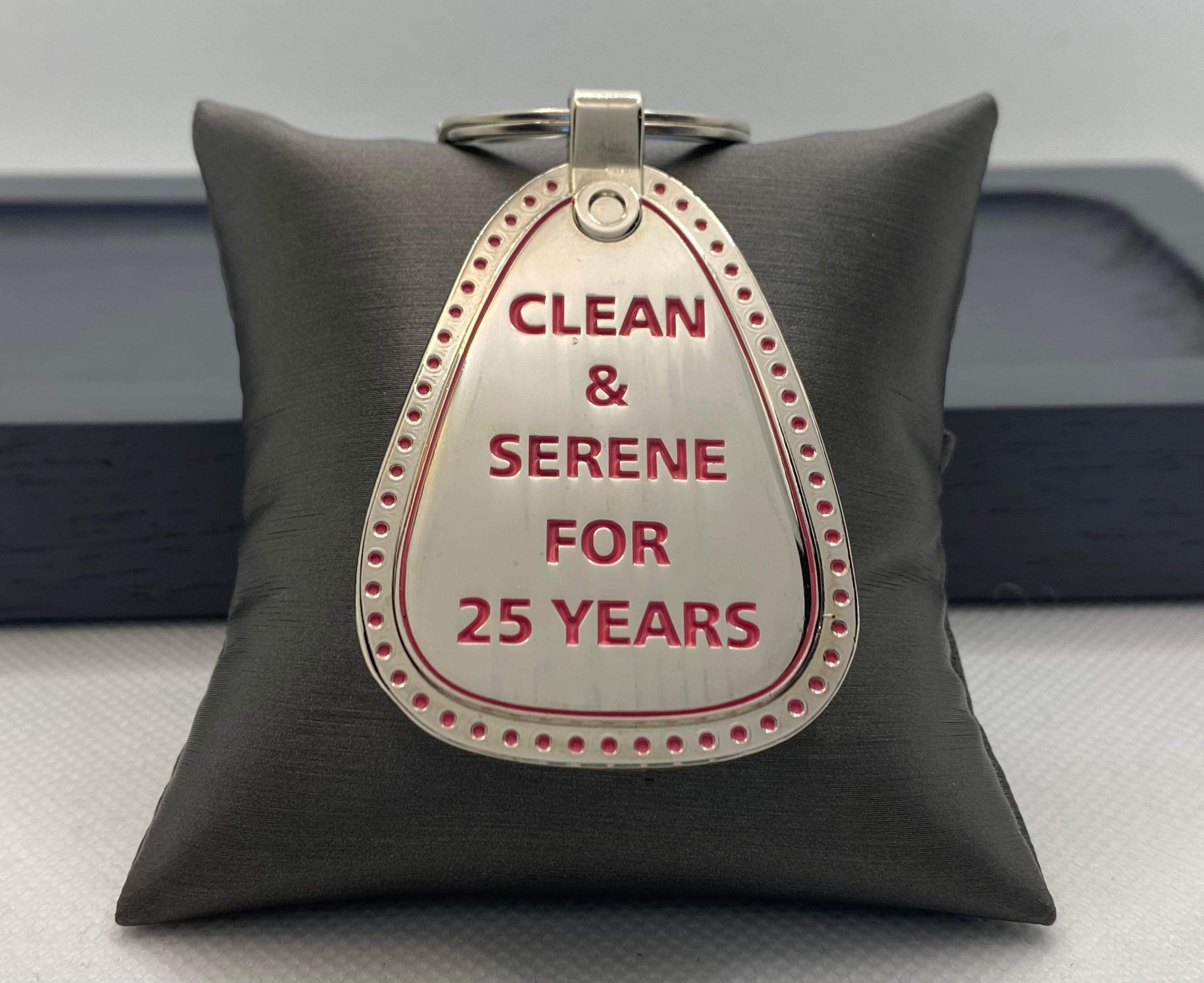 NA Large Medal Key Tag 25 Years image 0