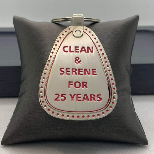 NA Large Medal Key Tag 25 Years image 0