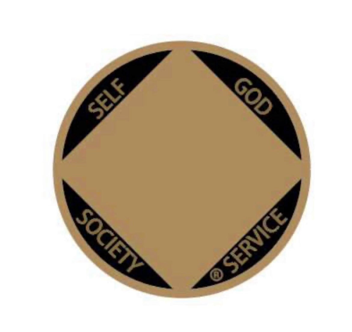 Custom Gold Phoenix NA Medallion image 1