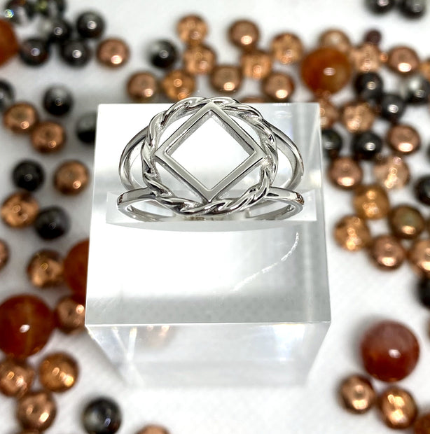 NA Rope Service Symbol Ring image 0