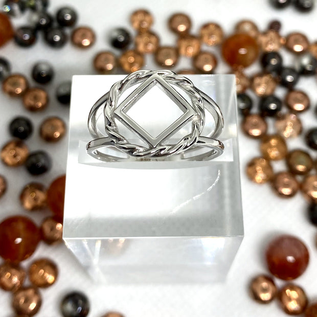 NA Rope Service Symbol Ring image 0