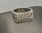 NA Signet Ring .925 Sterling Silver NAR-31 image 0