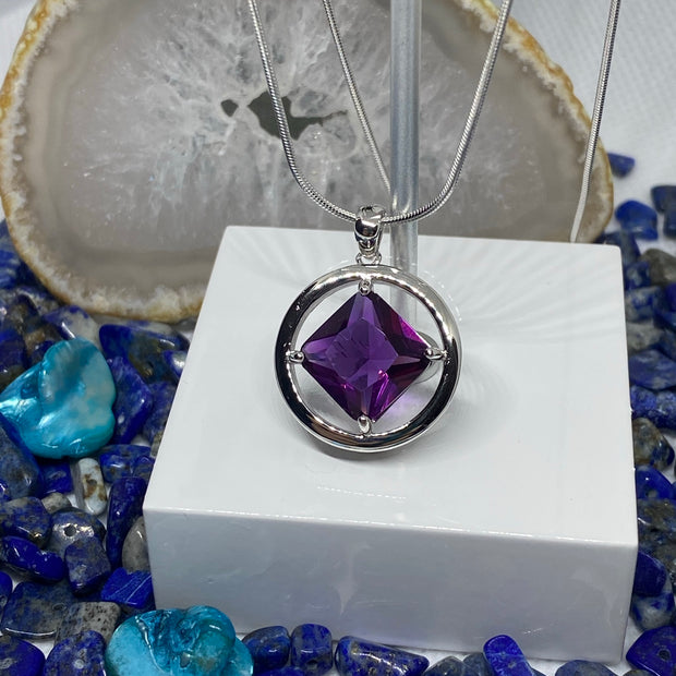 NA Service Symbol with colored CZ stone image 0