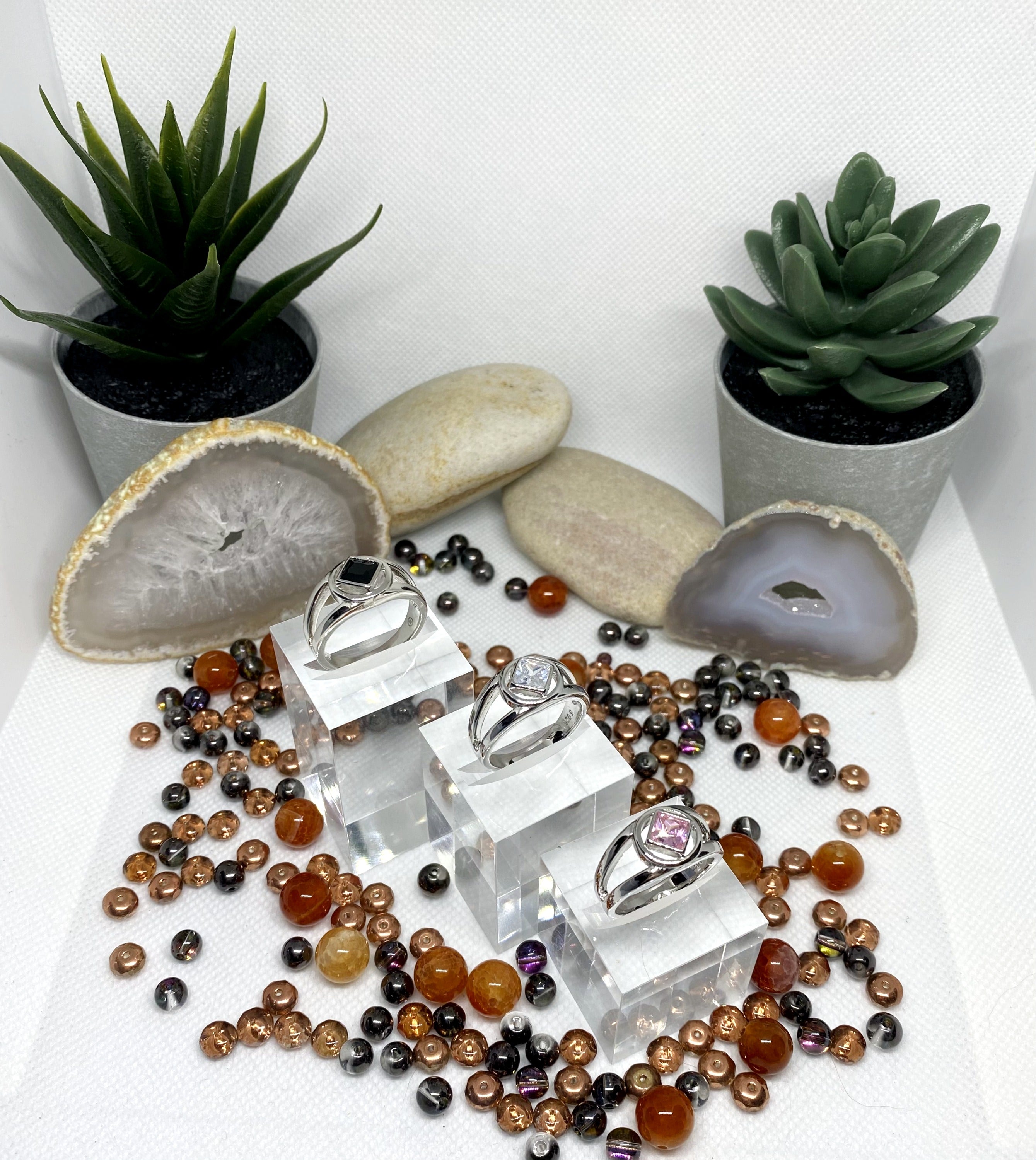 NA Service Symbol Ring with CZ (NAP-25) image 4