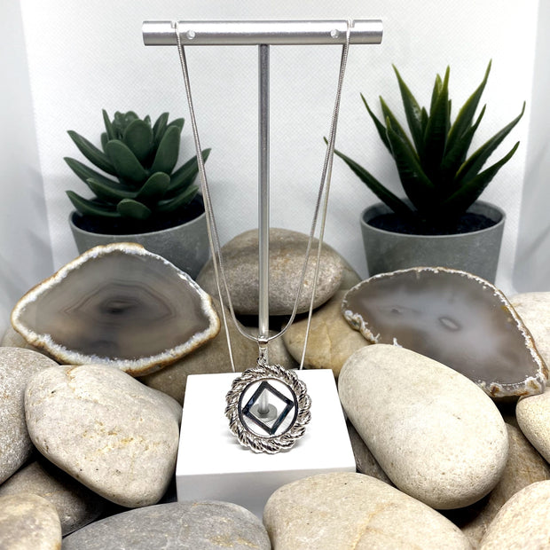 NA Service Rope Pendant .925 sterling silver image 1