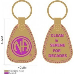 NA Large Medal Key Tag One Decade image 6
