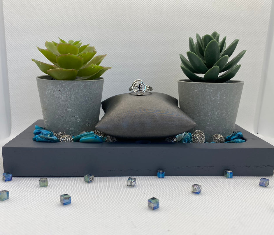 NA Swirl Ring .925 Sterling Silver NAR-33 image 3