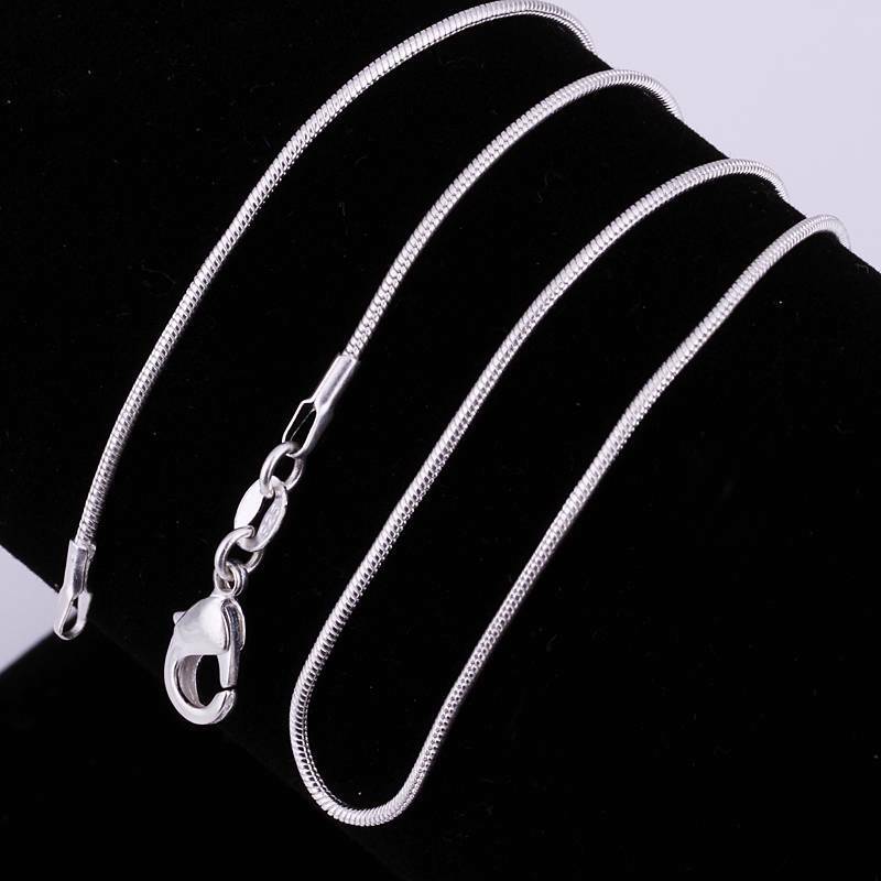 Snake Chains 1.2mm Sterling Silver image 0