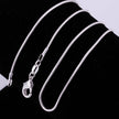 Snake Chains 1.2mm Sterling Silver image 0