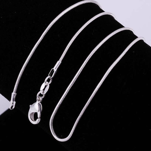 Snake Chains 1.2mm Sterling Silver image 0