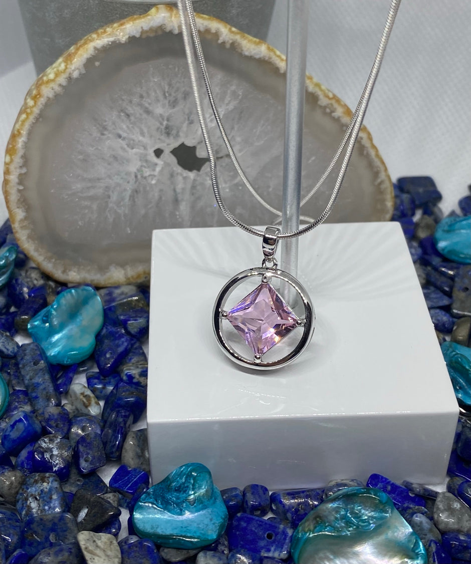 NA Service Symbol with colored CZ stone image 2