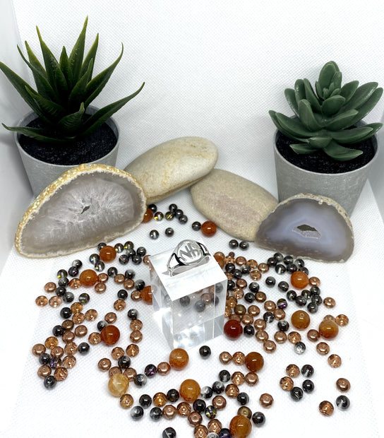 NA Sterling Silver Ring .925 NAR-12 image 1