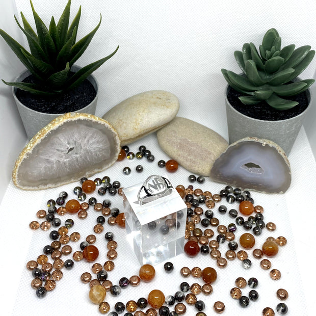 NA Sterling Silver Ring .925 NAR-12 image 1