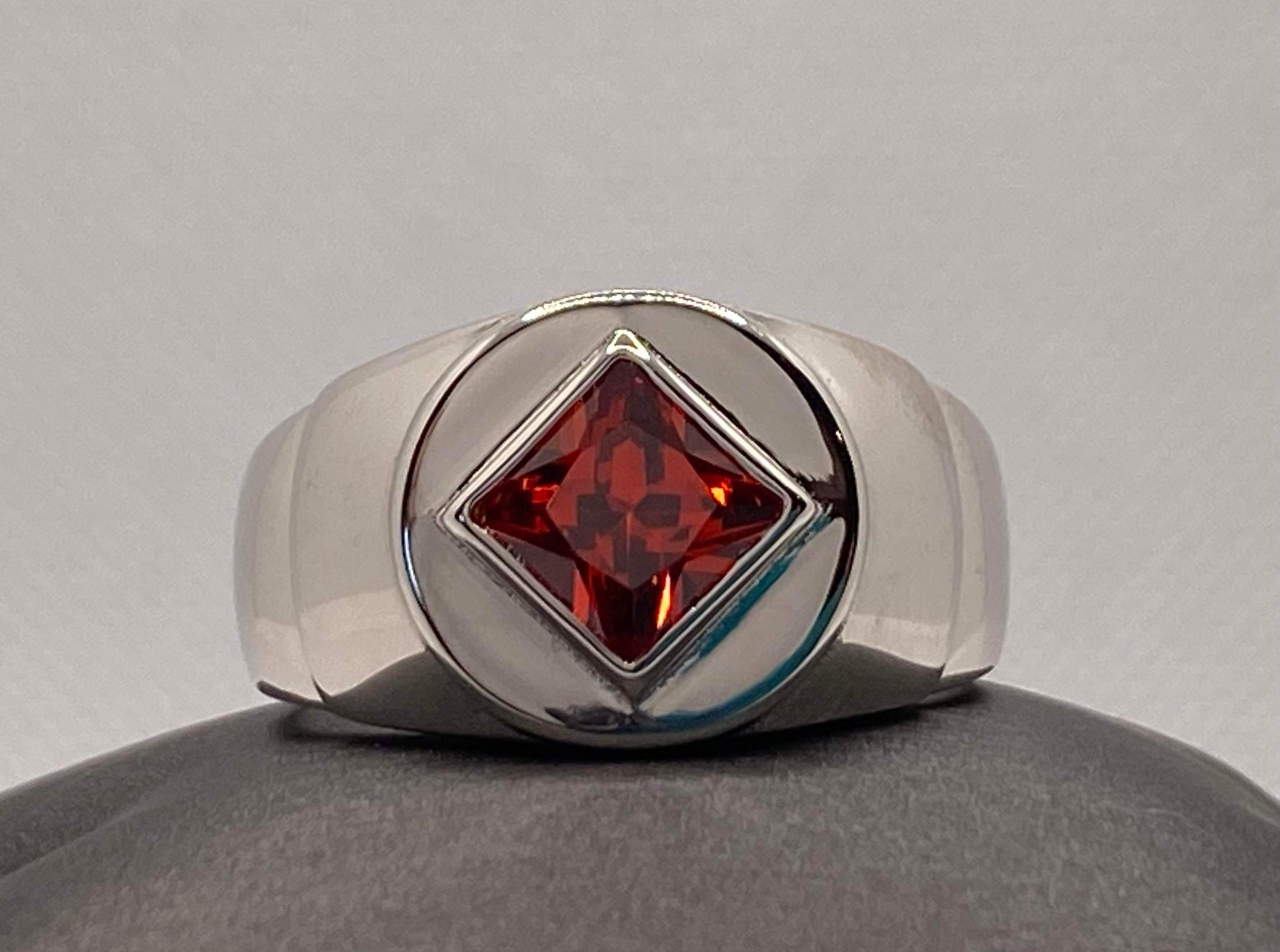 Large Men's NA Service Symbol Ring image 4