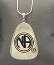 Large Just For Today Key Tag Pendant .925 sterling silver image 0