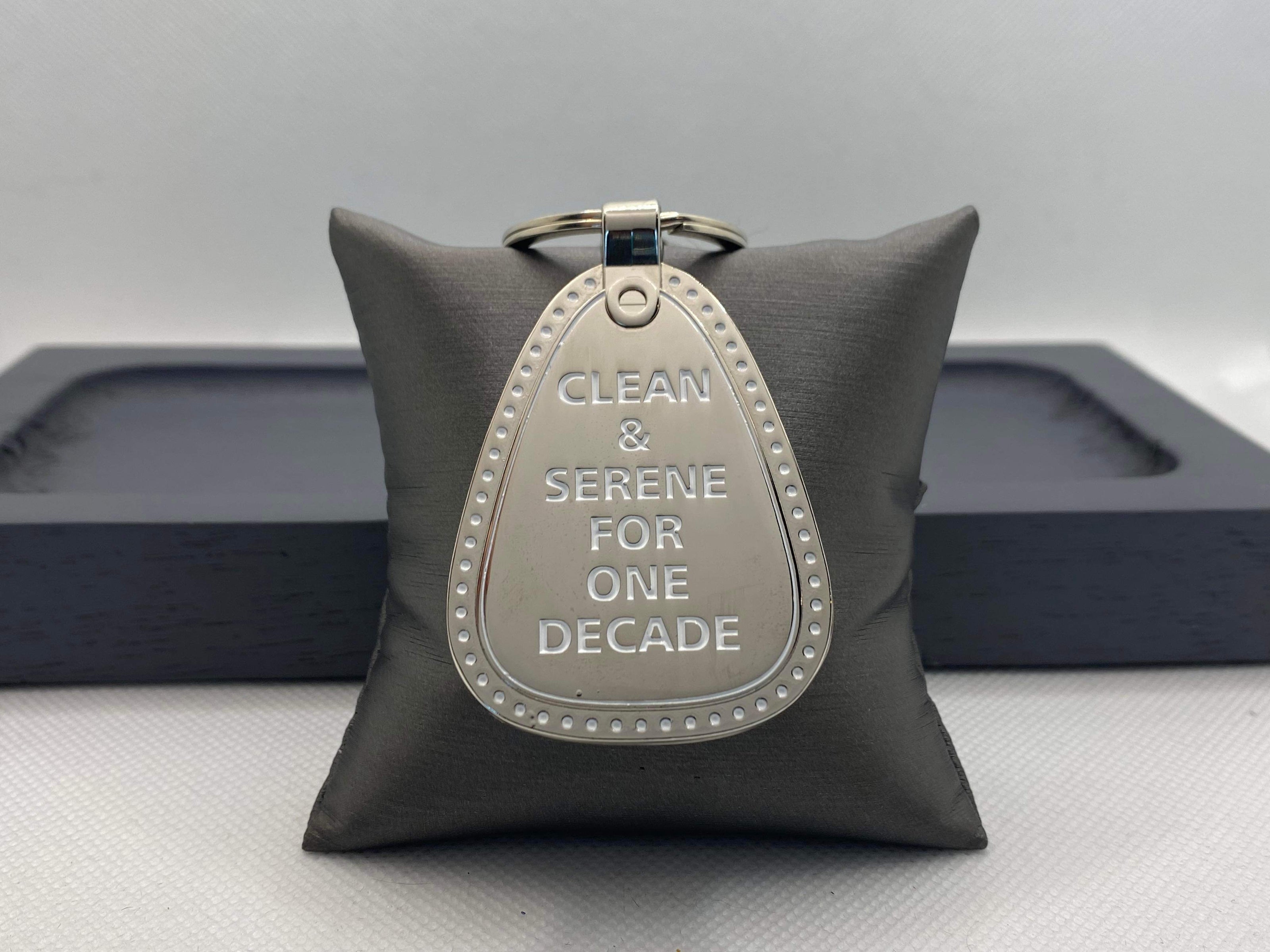 NA Large Medal Key Tag One Decade image 4