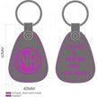 NA Large Medal Key Tag One Decade image 7