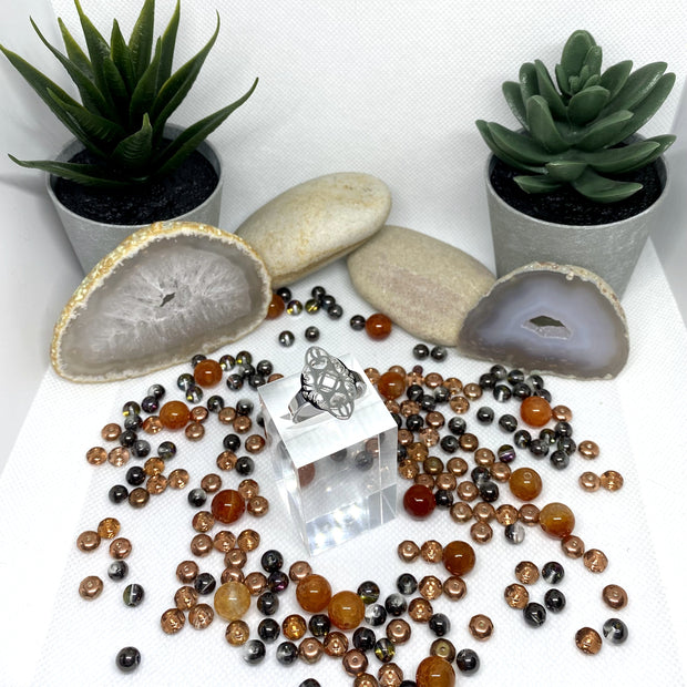 Filagree .925 Sterling Silver Ring NAR-08 image 1