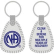 NA Large Medal Multiple Years Key Tag Keychain image 1