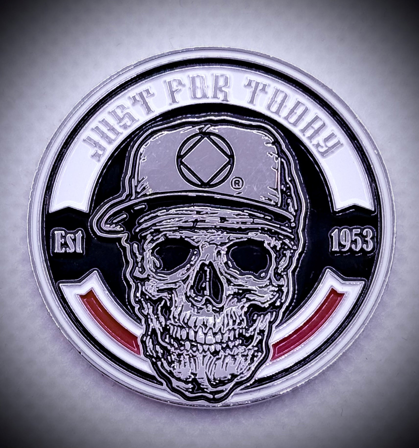 Custom Engraved NA Skull Medallion