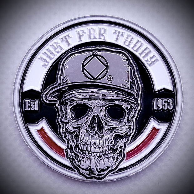 Custom Engraved NA Skull Medallion