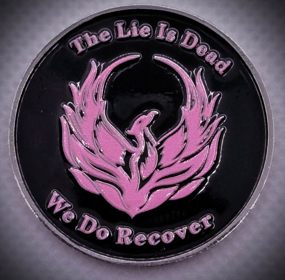 Custom Pink Phoenix NA Medallion