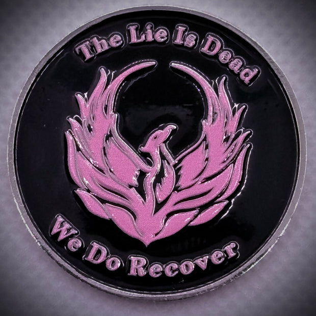 Custom Pink Phoenix NA Medallion