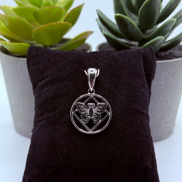 Butterfly NA Pendant .925 sterling silver