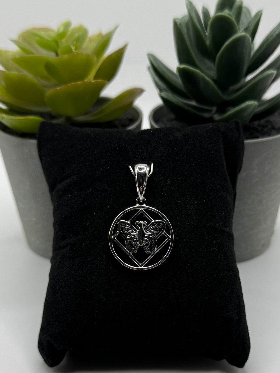 Butterfly NA Pendant .925 sterling silver