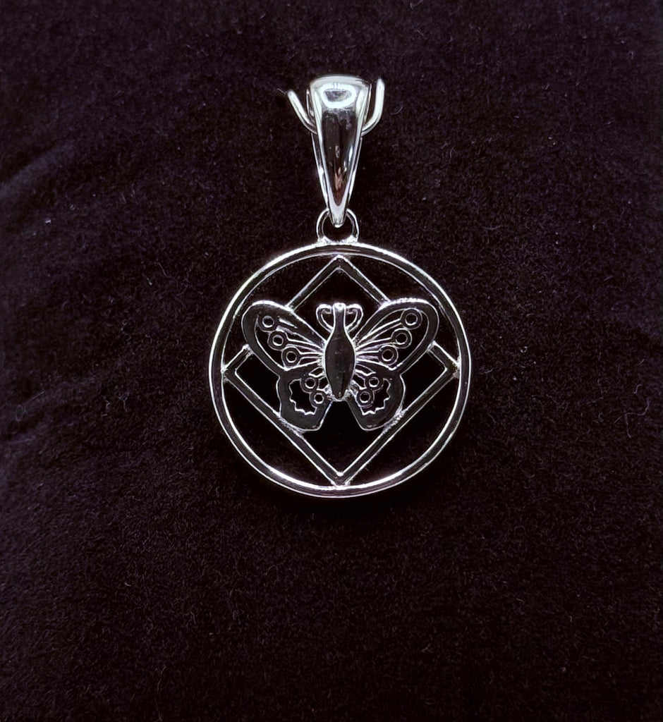 Butterfly NA Pendant .925 sterling silver