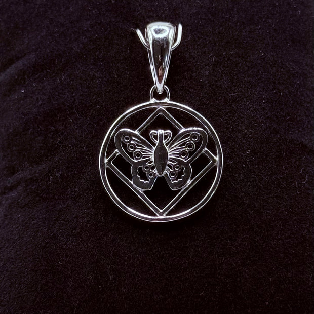Butterfly NA Pendant .925 sterling silver