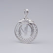 Dragon with NA Pendant .925 sterling silver