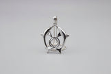 Dolphins NA Pendant .925 sterling silver