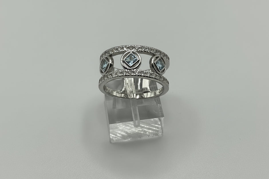 NA Service Symbol Band Ring