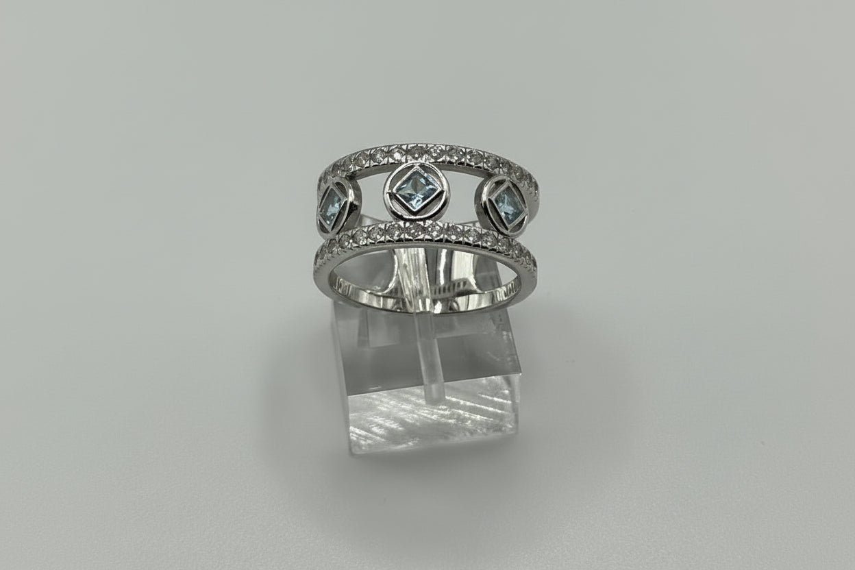 NA Service Symbol Band Ring