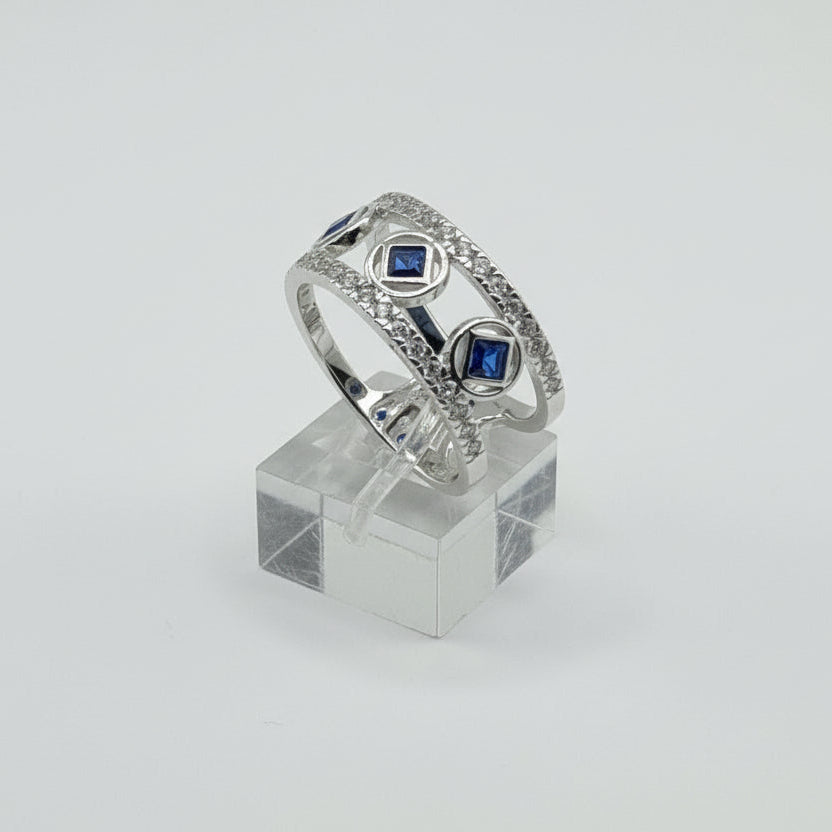 NA Service Symbol Band Ring