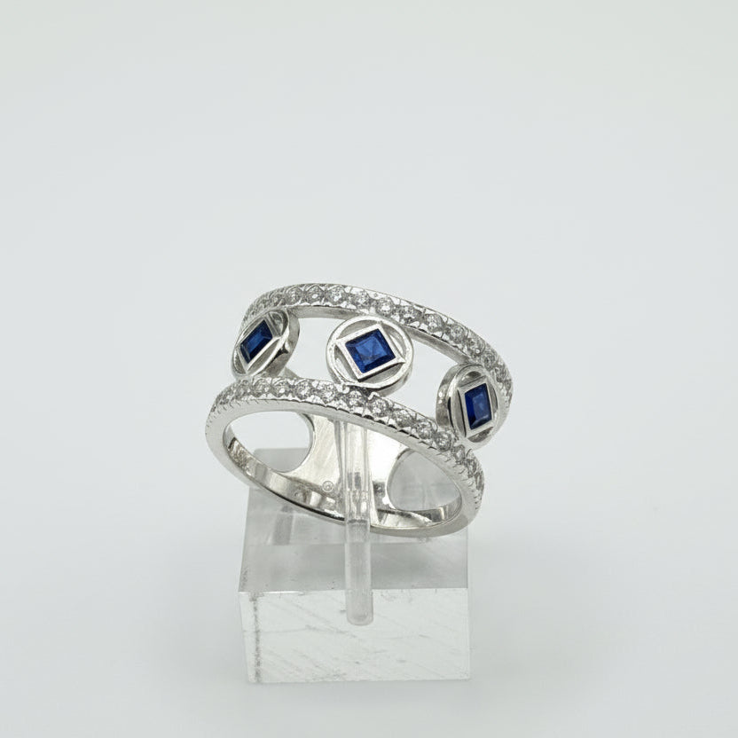 NA Service Symbol Band Ring