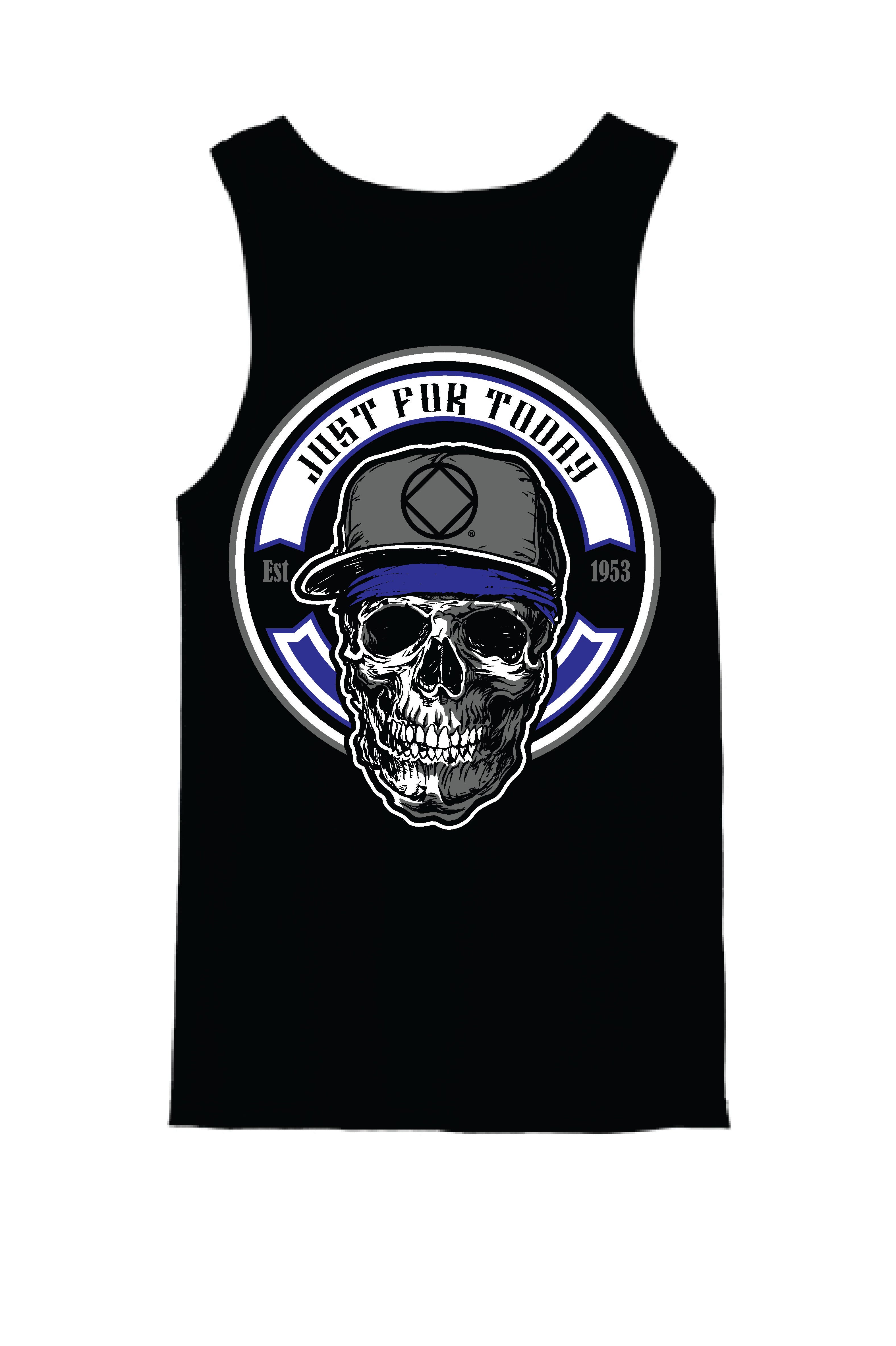 Men's Tank Top Just For Today Skull