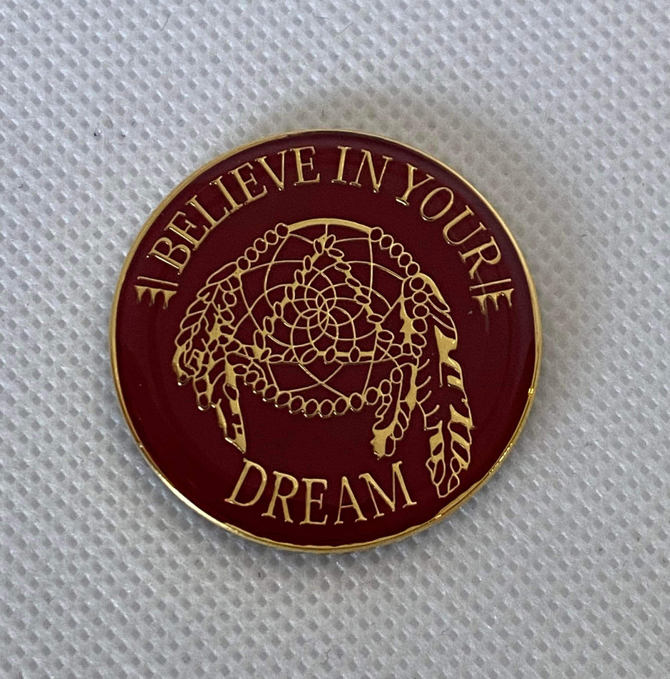 BelieveIn Your Dream Medallion image 0