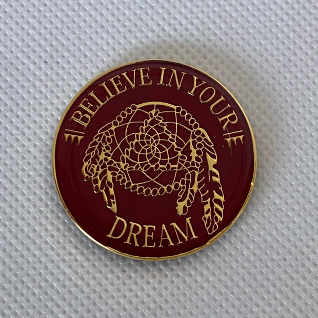 BelieveIn Your Dream Medallion image 0
