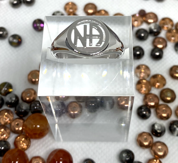 NA Sterling Silver Ring .925 NAR-12 image 0