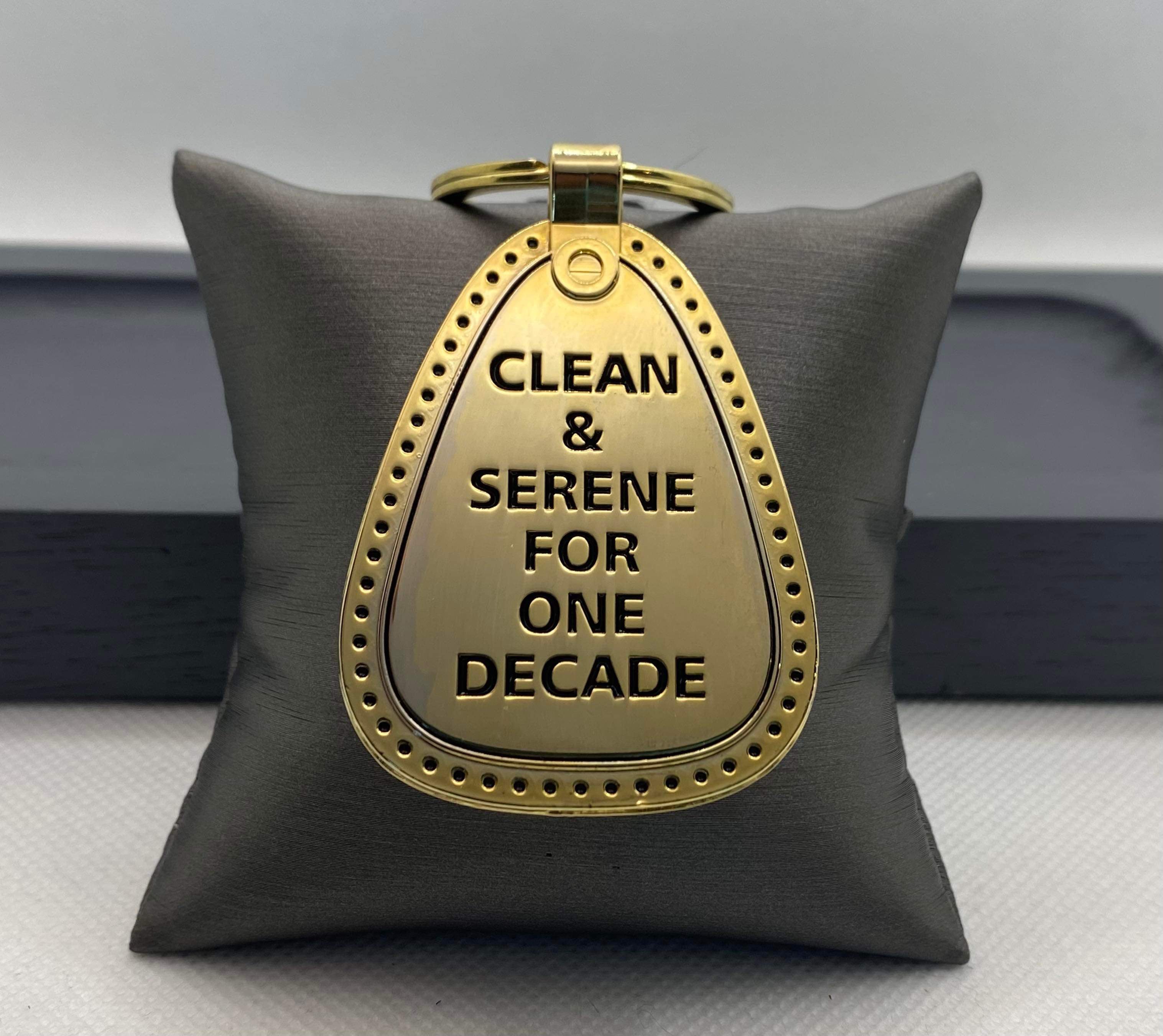 NA Large Medal Key Tag One Decade image 5