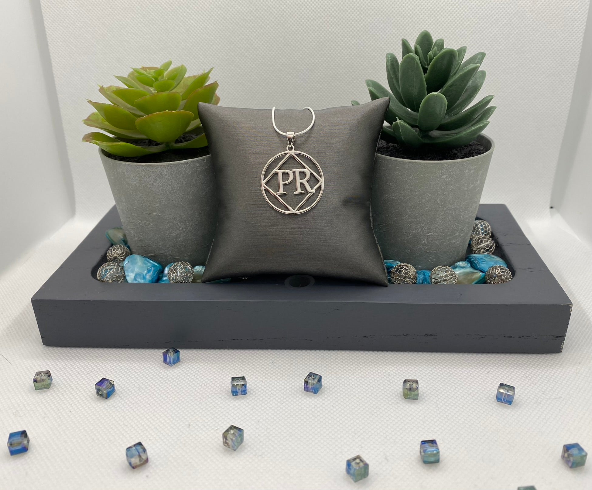 NA Service Symbol PR Pendant .925 sterling silver image 1