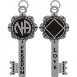 NA Key to Freedom Logo Key Chain image 0