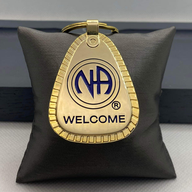 NA Large Medal Key Tag Welcome image 1