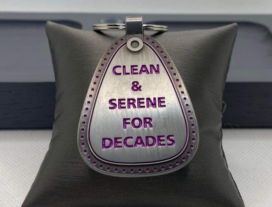 NA Large Medal Key Tag One Decade image 2