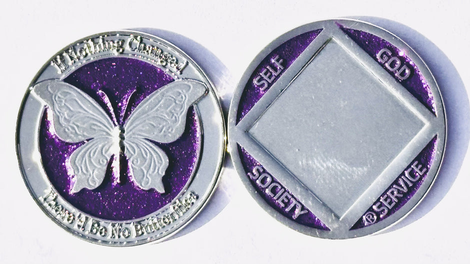 copy of Custom Engraved NA Butterfly Medallion image 0