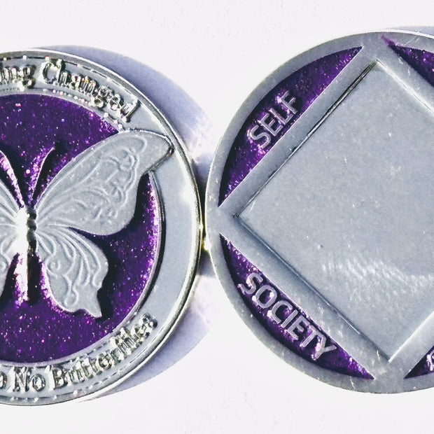 copy of Custom Engraved NA Butterfly Medallion image 0